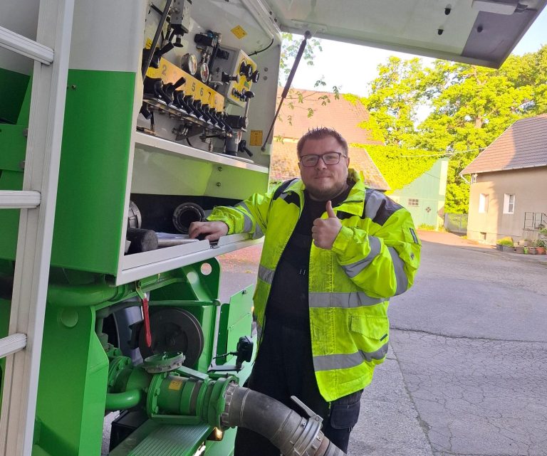 Robin vor Lang-LKW Zukunftssicher nach Vorn!